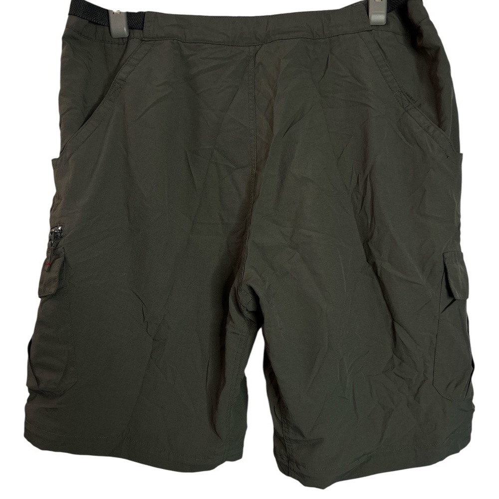 Alpine Design Mens Cargo Shorts XL Olive Green Nylon Hiking Outdoor‎ Utility - Picture 6 of 6